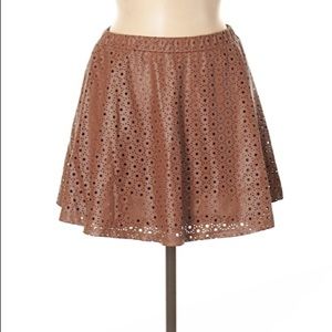 —-SOLD—-American Rag Laser Cut Skirt